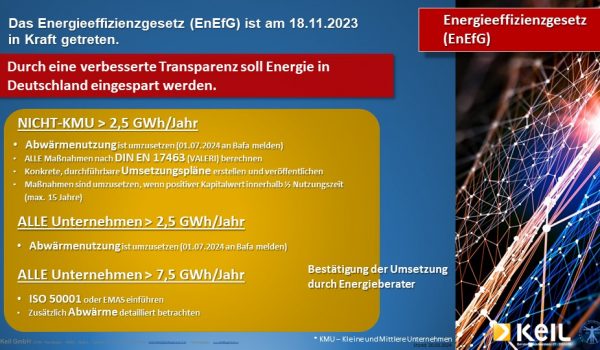 Eine Infografik zum Thema EnEfG