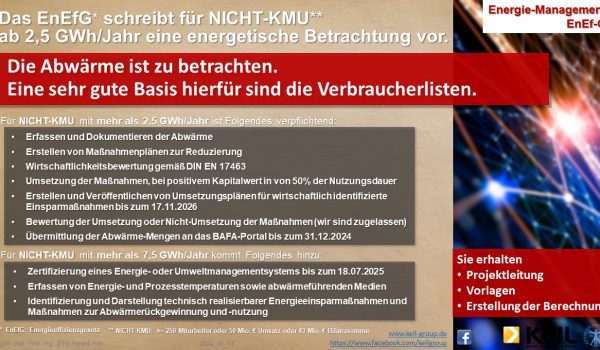 Eine Infografik zum Thema EnEf-G